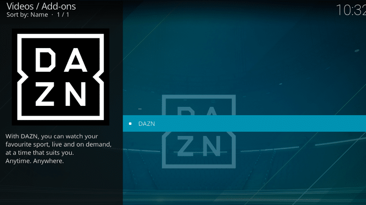 Étape 15 - Comment installer DAZN Kodi Addon Guide