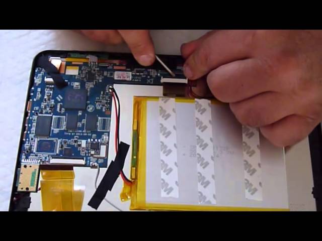 Démontage / Réparation écran tactile tablette Polaroid 10,1 pouces ...