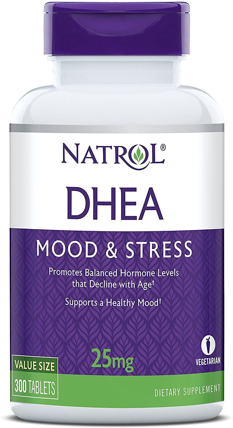 Amazon.com: Dhea 25Mg By Natrol - 300 Tab, 2 Pack : Health & Household