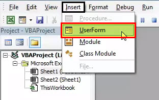 Zone de liste dans Excel 13
