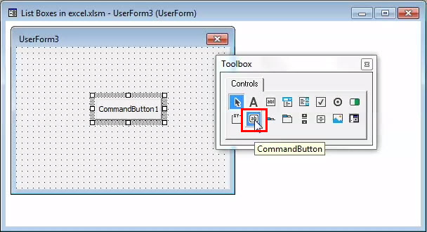 Zone de liste dans Excel 17