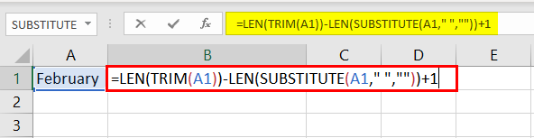 Exemple de décompte de mots 1-1